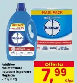 Interspar Additivo disinfettante liquido o in polvere Napisan offerta