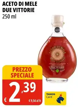 Tigros Aceto di mele DUE VITTORIE offerta