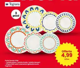 Interspar Tognana Posto tavola Vida offerta