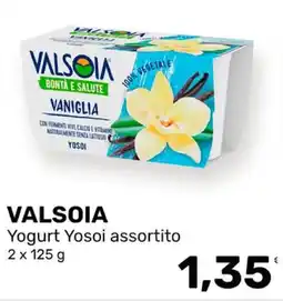 Iper Tosano VALSOIA Yogurt Yosoi offerta