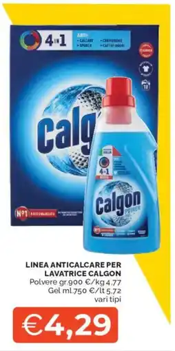 Mercatò Linea anticalcare per lavatrice CALGON offerta