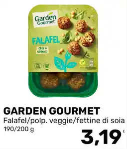 Iper Tosano GARDEN GOURMET Falafel/polp. veggie/fettine di soia offerta