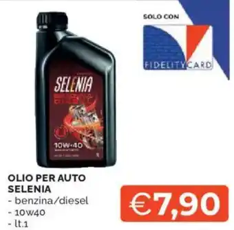 Mercatò Olio per auto SELENIA offerta