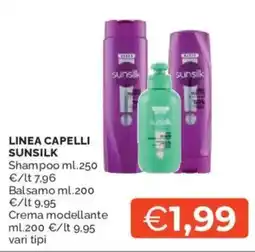 Mercatò Linea capelli SUNSILK offerta