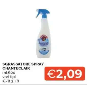 Mercatò Sgrassatore spray CHANTECLAIR offerta