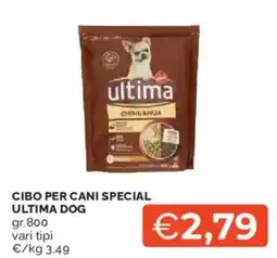 Mercatò Cibo per cani special ULTIMA DOG offerta
