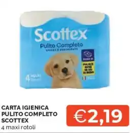 Mercatò Carta igienica pulito completo SCOTTEX offerta
