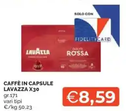 Mercatò Caffè in capsule LAVAZZA X30 offerta