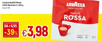 Famila Lavazza Qualità Rossa Caffè Macinato 2 x 250g offerta