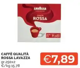 Mercatò Caffè qualità rossa LAVAZZA offerta