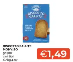 Mercatò Biscotto salute MONVISO offerta