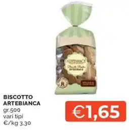 Mercatò Biscotto ARTEBIANCA offerta