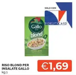 Mercatò Riso blond per insalate GALLO offerta
