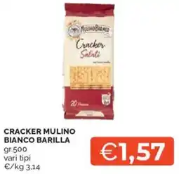 Mercatò Cracker mulino bianco BARILLA offerta