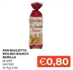 Mercatò Pan bauletto mulino bianco BARILLA offerta