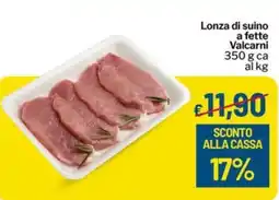Qui Discount Lonza di suino a fette Valcarni offerta