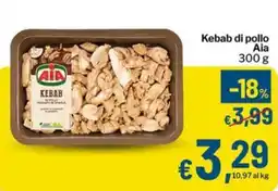 Qui Discount Kebab di pollo Aia offerta