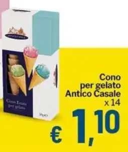 Qui Discount Cono per gelato Antico Casale offerta