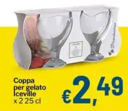 Qui Discount Coppa per gelato Iceville offerta
