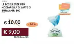 Prezzemolo e Vitale Le eccellenze p&v mozzarella di latte di bufala offerta