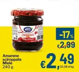 Qui Discount Amarene sciroppate Miele offerta