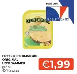 Mercatò Fette di formaggio original LEERDAMMER offerta