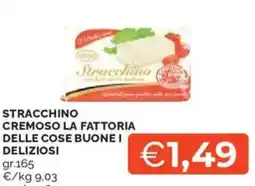 Mercatò Stracchino cremoso la fattoria delle cose buone i deliziosi offerta