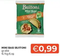 Mercatò Mini basi BUITONI offerta