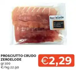 Mercatò Prosciutto crudo ZEROELODE offerta