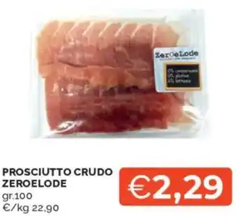 Mercatò Prosciutto crudo ZEROELODE offerta
