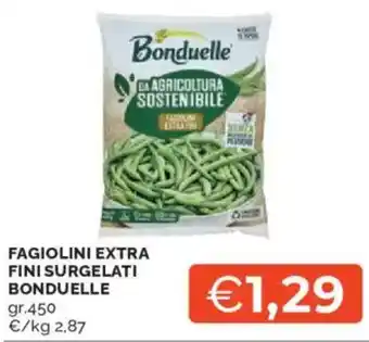Mercatò Fagiolini extra fini surgelati BONDUELLE offerta