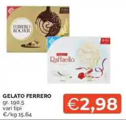 Mercatò Raffaello gelato ferrero offerta