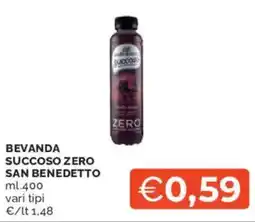 Mercatò Bevanda succoso zero SAN BENEDETTO offerta