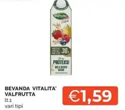 Mercatò Bevanda vitalita' VALFRUTTA offerta
