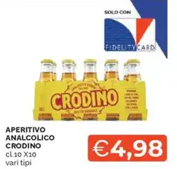 Mercatò Aperitivo analcolico CRODINO offerta