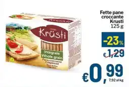 Qui Discount Fette pane croccante Krusti offerta