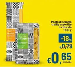 Qui Discount Pasta di semola La Ruvida offerta