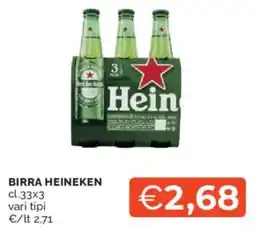Mercatò Birra HEINEKEN offerta