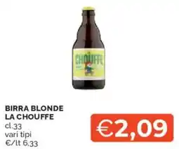 Mercatò Birra blonde LA CHOUFFE offerta