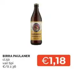 Mercatò Birra PAULANER offerta