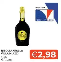 Mercatò Ribolla gialla villa miazzi offerta