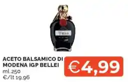 Mercatò Aceto balsamico di modena IGP BELLEI offerta