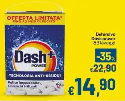 Qui Discount Detersivo Dash power offerta