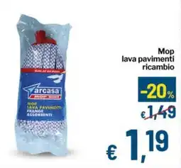 Qui Discount Mop lava pavimenti ricambio offerta