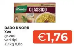 Mercatò Dado KNORR X20 offerta