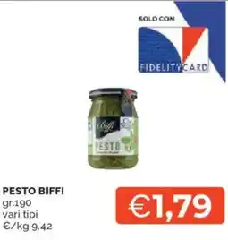 Mercatò Pesto BIFFI offerta