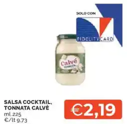 Mercatò Salsa cocktail, tonnata CALVE offerta