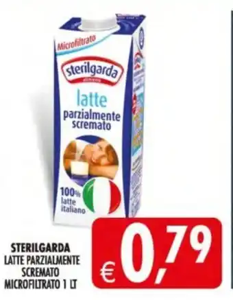 Deco Supermercati Sterilgarda latte parzialmente scremato microfiltrato offerta
