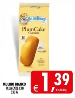 Deco Supermercati Mulino bianco plumcake offerta