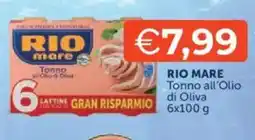 Mercatò RIO MARE Tonno all'Olio di Oliva offerta